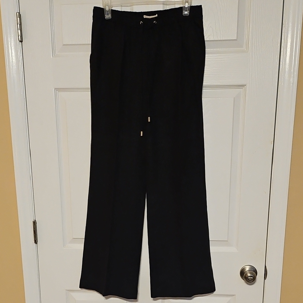 NWOT Michael Kohrs Wide-leg Linen Pants Slacks